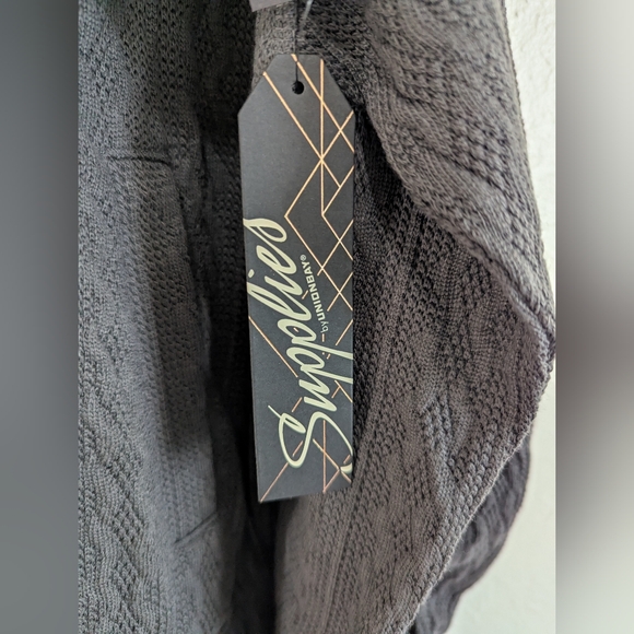 NWT Supplies By UNIONBAY Women's Cece Cable Knit Sweater Jacket Size M - Picture 4 of 6